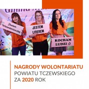 Przejdź do - Zgłoszenia kandydatów do Nagród Wolontariatu Powiatu Tczewskiego za 2020 rok